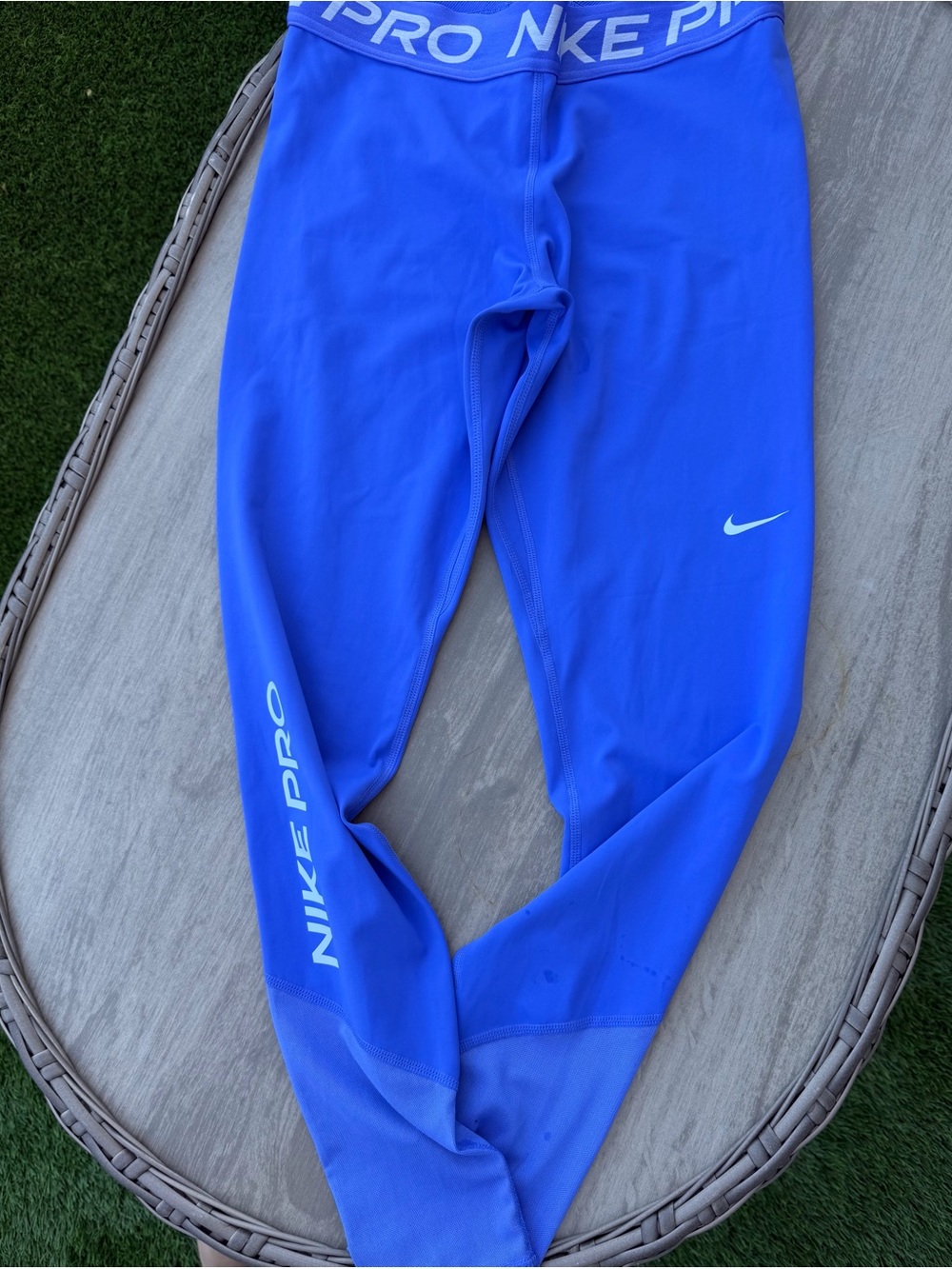 Nike women Pro Compression Leggings - Royal Blue - Picture 2 of 4